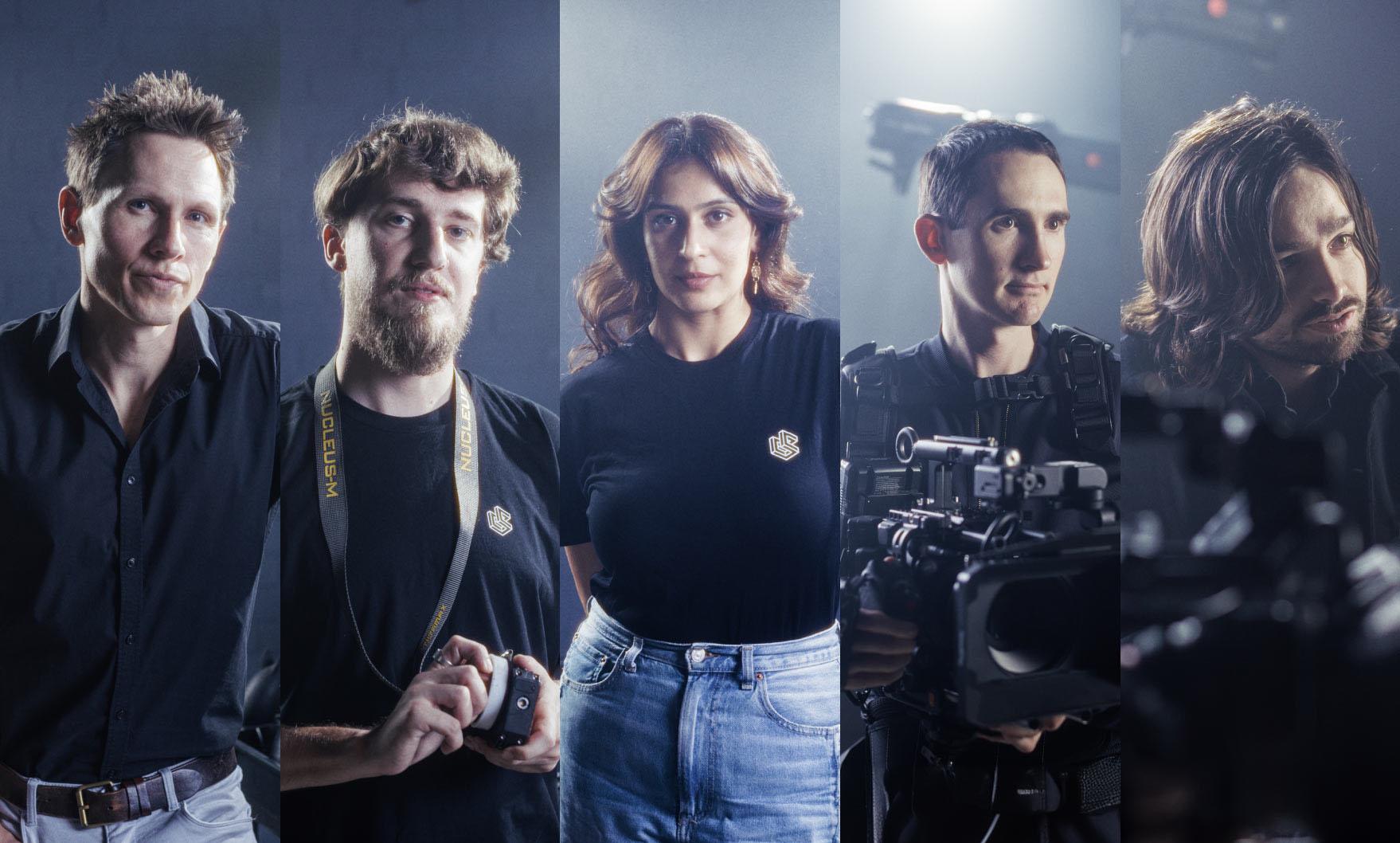 A montage of photos of the staff at Limitless Studios.